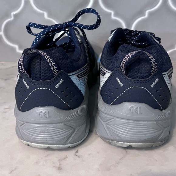 Asics GEL-Venture 9 Women's Trail Running Shoes Navy Athletic Sneakers Size 10.5 - Picture 4 of 11